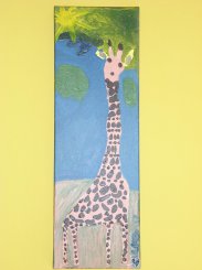 Giraffe  60cmx20cm